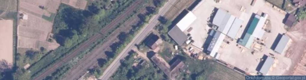 Zdjęcie satelitarne Skibno ul.
