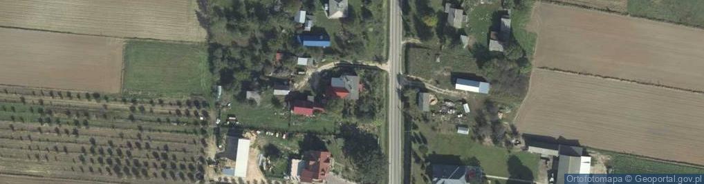 Zdjęcie satelitarne Skierbieszów-Kolonia ul.