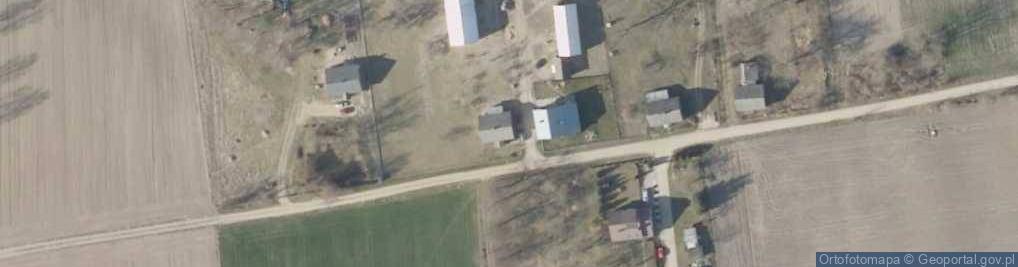 Zdjęcie satelitarne Skierwiny ul.