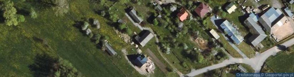 Zdjęcie satelitarne Skłody Średnie ul.