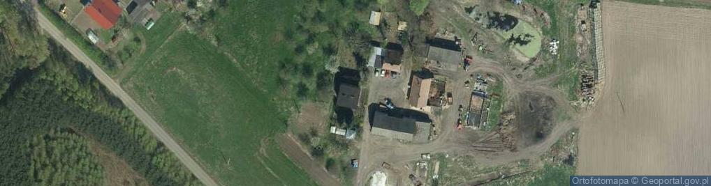 Zdjęcie satelitarne Skłudzewo ul.