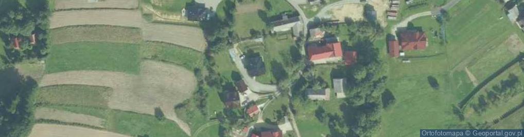 Zdjęcie satelitarne Skomielna Czarna ul.