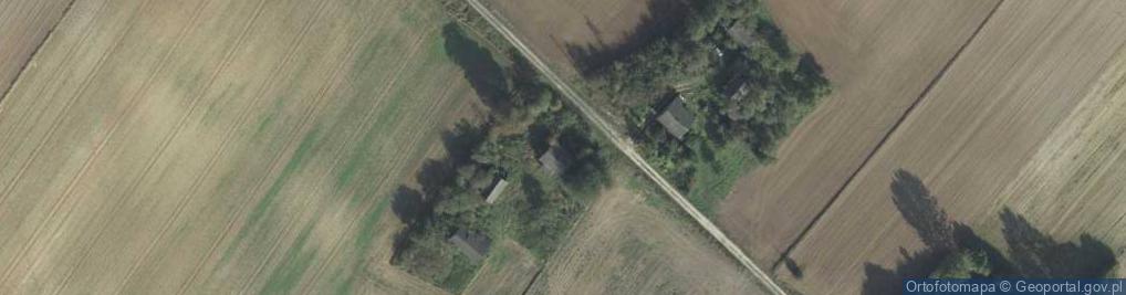 Zdjęcie satelitarne Skomorochy Duże ul.