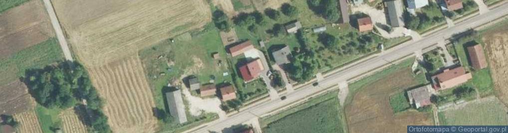 Zdjęcie satelitarne Skorczów ul.