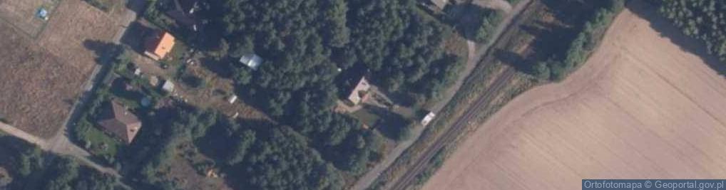 Zdjęcie satelitarne Skórka Wybudowanie ul.