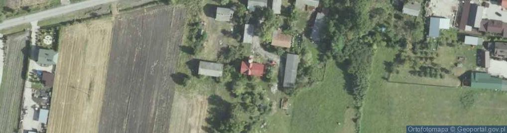 Zdjęcie satelitarne Skorocice ul.
