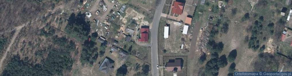 Zdjęcie satelitarne Skórzyn ul.