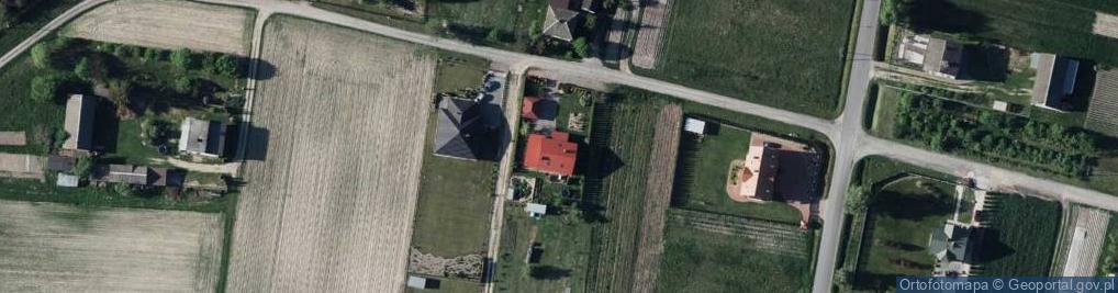 Zdjęcie satelitarne Skrobów-Kolonia ul.