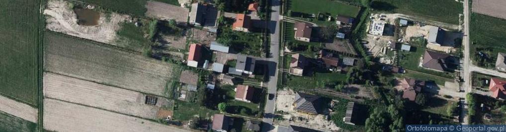 Zdjęcie satelitarne Skrobów ul.