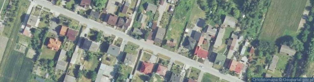 Zdjęcie satelitarne Skroniów ul.