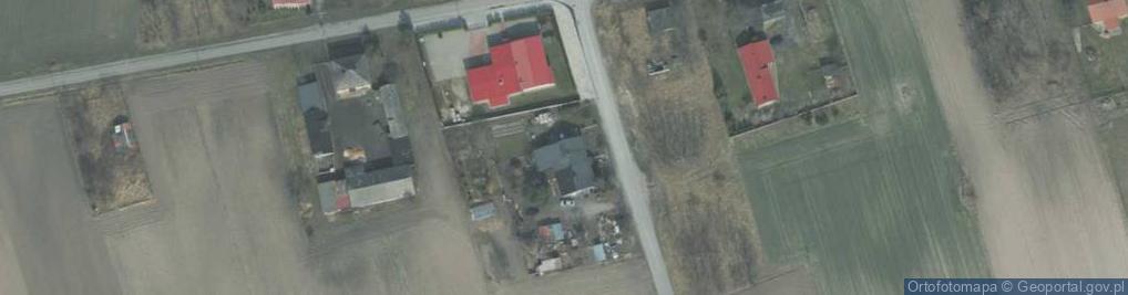 Zdjęcie satelitarne Skrzelew ul.