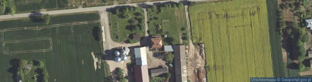 Zdjęcie satelitarne Skrzynice Pierwsze ul.