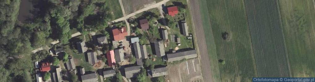 Zdjęcie satelitarne Skrzyniec-Kolonia ul.