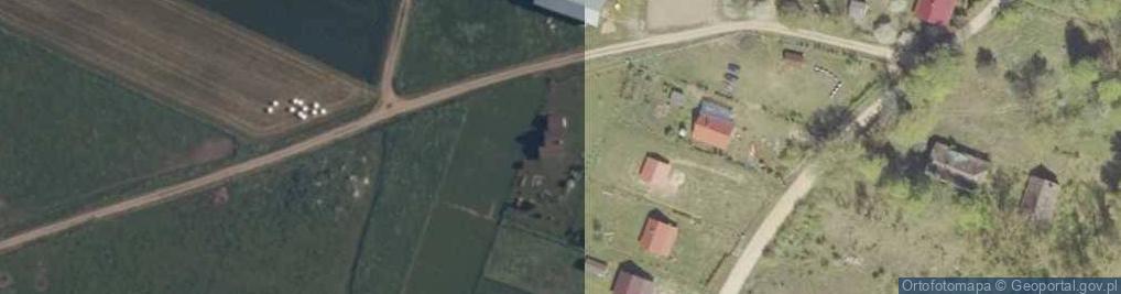 Zdjęcie satelitarne Skrzypki ul.