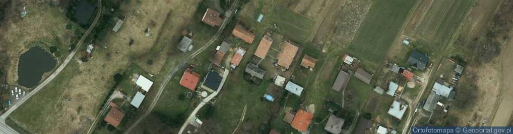 Zdjęcie satelitarne Skrzyszów ul.