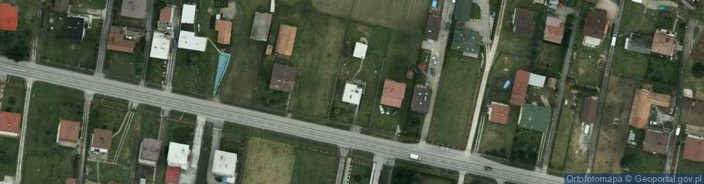 Zdjęcie satelitarne Skrzyszów ul.