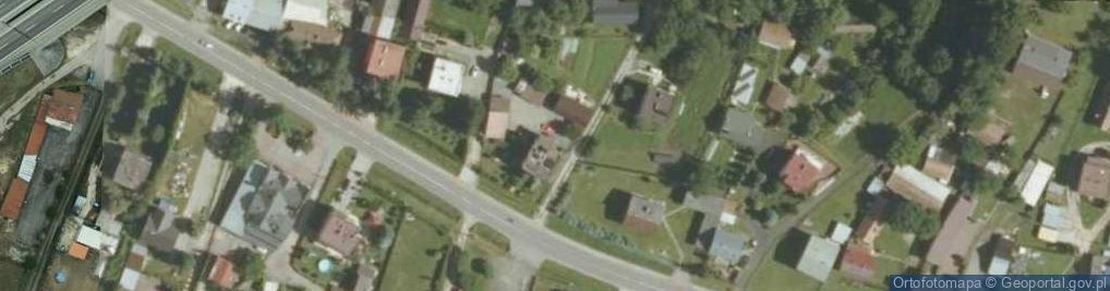 Zdjęcie satelitarne Skrzyszów ul.