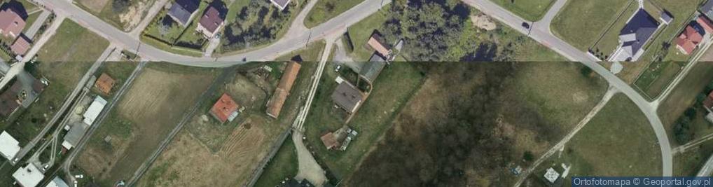 Zdjęcie satelitarne Skrzyszów ul.