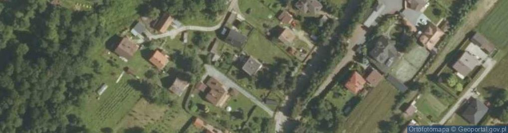 Zdjęcie satelitarne Skrzyszów ul.