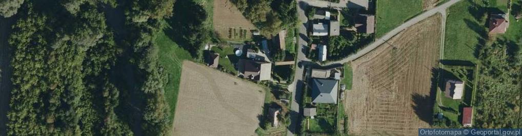Zdjęcie satelitarne Skrzyszów ul.