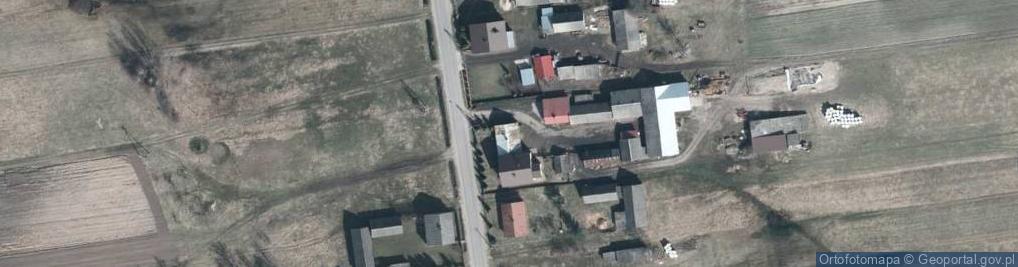 Zdjęcie satelitarne Skupie ul.