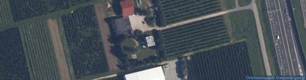 Zdjęcie satelitarne Skurów ul.