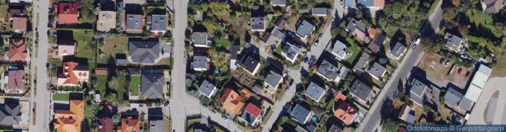 Zdjęcie satelitarne Skośna ul.