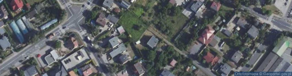 Zdjęcie satelitarne Skautowa ul.