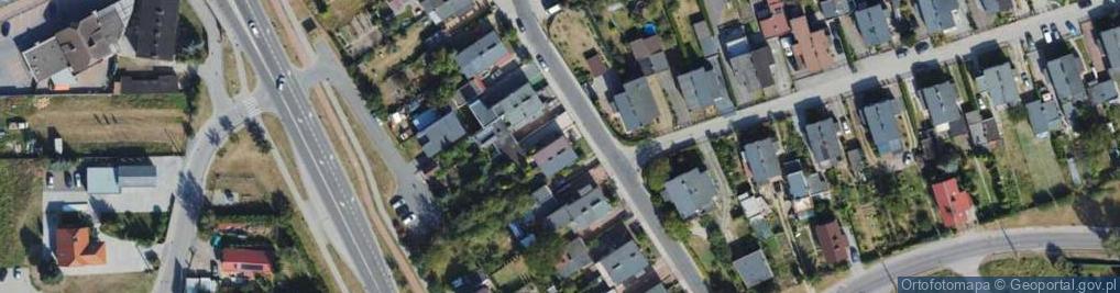 Zdjęcie satelitarne Skarżyńskiego Stanisława ul.