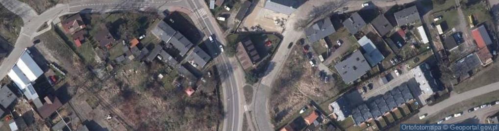 Zdjęcie satelitarne Skandynawska ul.
