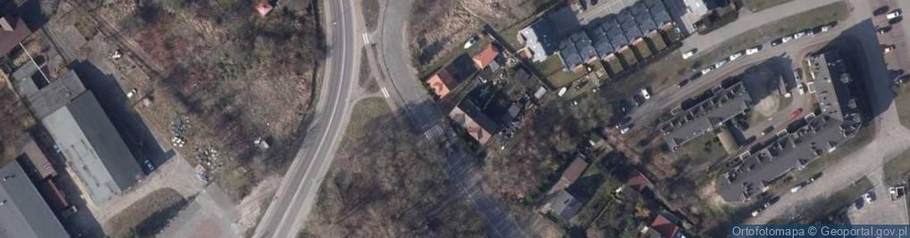 Zdjęcie satelitarne Skandynawska ul.