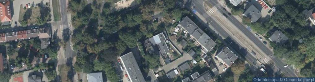 Zdjęcie satelitarne Skargi Piotra, ks. ul.
