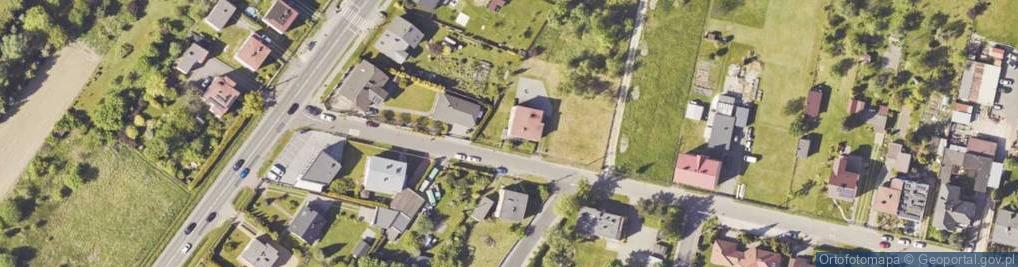 Zdjęcie satelitarne Skowronków ul.