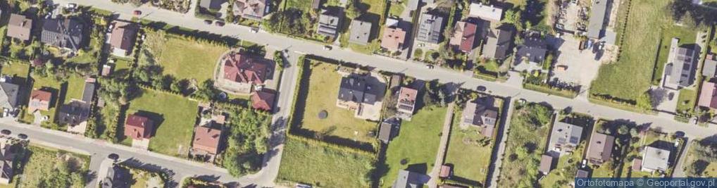 Zdjęcie satelitarne Skowronków ul.