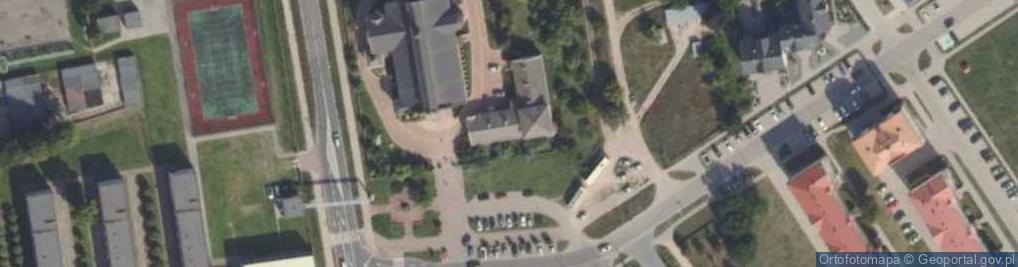 Zdjęcie satelitarne Skwer Jana Pawła II skw.