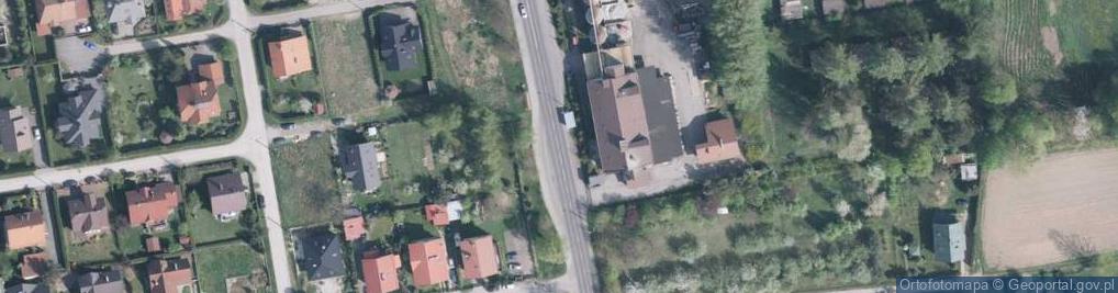 Zdjęcie satelitarne Skoczowska ul.