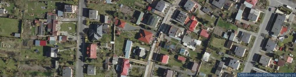 Zdjęcie satelitarne Skośna ul.