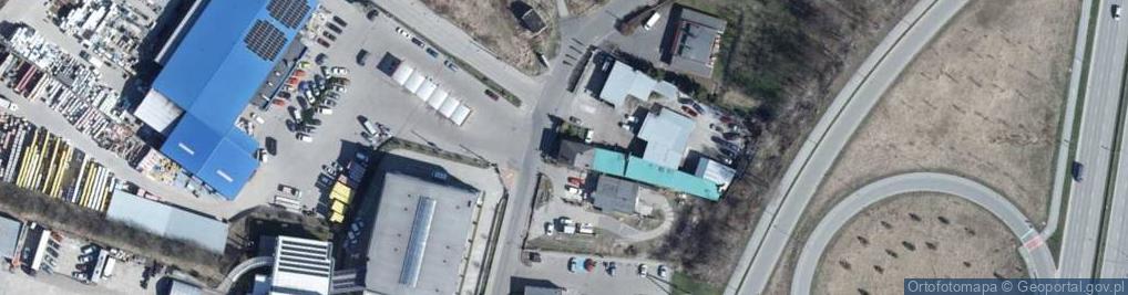 Zdjęcie satelitarne Skarżyska ul.