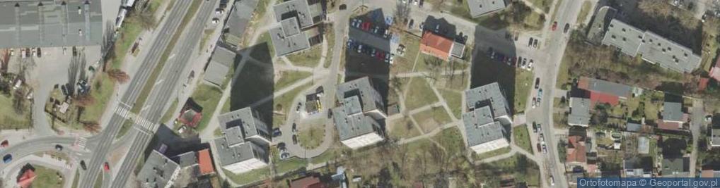 Zdjęcie satelitarne Skłodowskiej-Curie Marii ul.