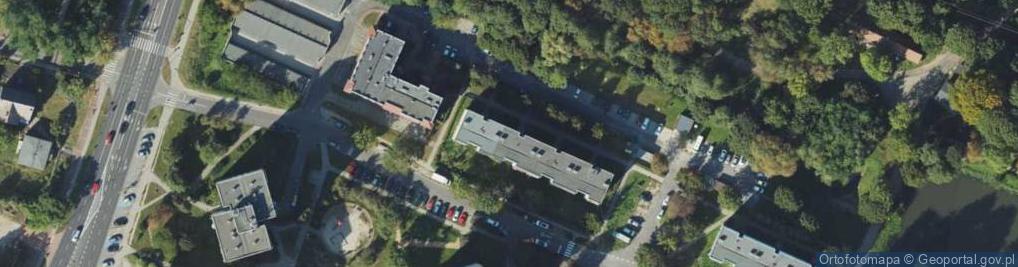 Zdjęcie satelitarne Skłodowskiej-Curie Marii ul.