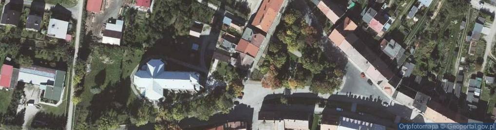 Zdjęcie satelitarne Skwer Jana Pawła II skw.