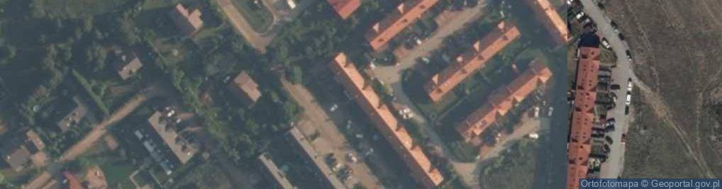 Zdjęcie satelitarne Słonecznego Poranka ul.