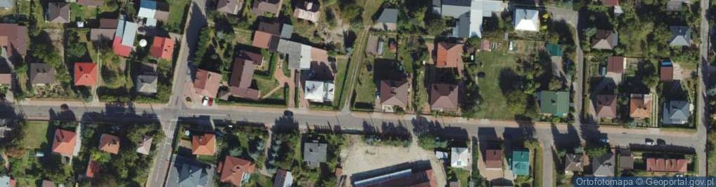 Zdjęcie satelitarne Sławacińska ul.
