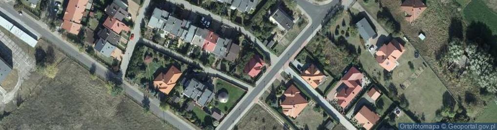 Zdjęcie satelitarne Słońska ul.