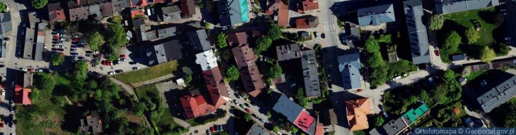 Zdjęcie satelitarne Słowackiego Juliusza ul.