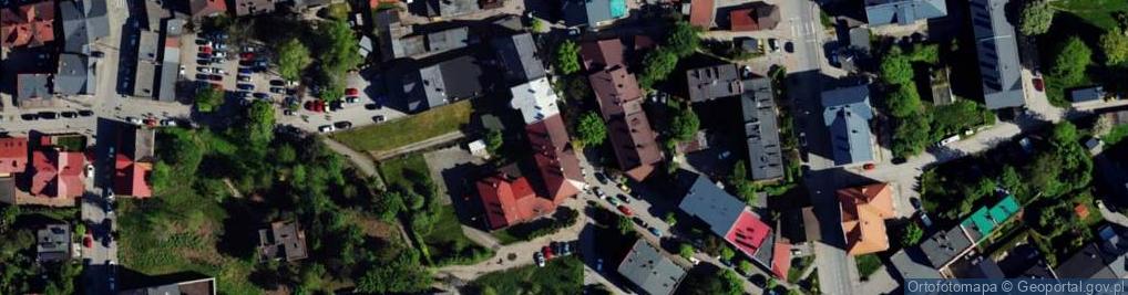 Zdjęcie satelitarne Słowackiego Juliusza ul.