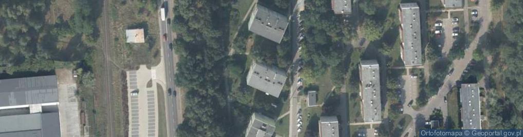 Zdjęcie satelitarne Słoneczna ul.