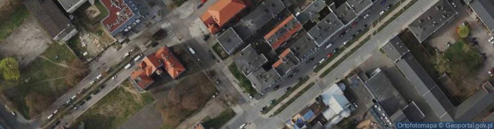 Zdjęcie satelitarne Śluza ul.