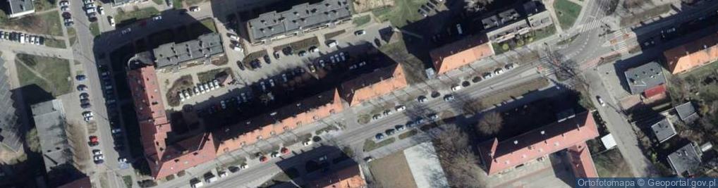 Zdjęcie satelitarne Śląska ul.