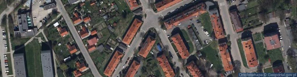 Zdjęcie satelitarne Słowackiego Juliusza ul.